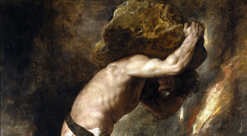 “Sisyphys” (1548–49) by Titian